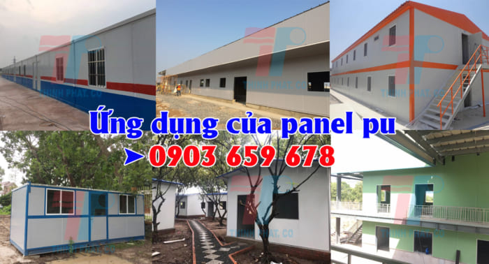 vách panel PU nhà xưởng
