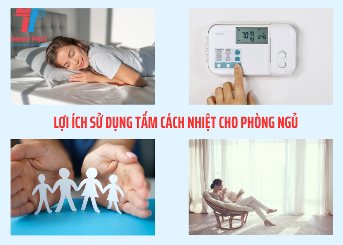 Tấm cách nhiệt cho phòng ngủ