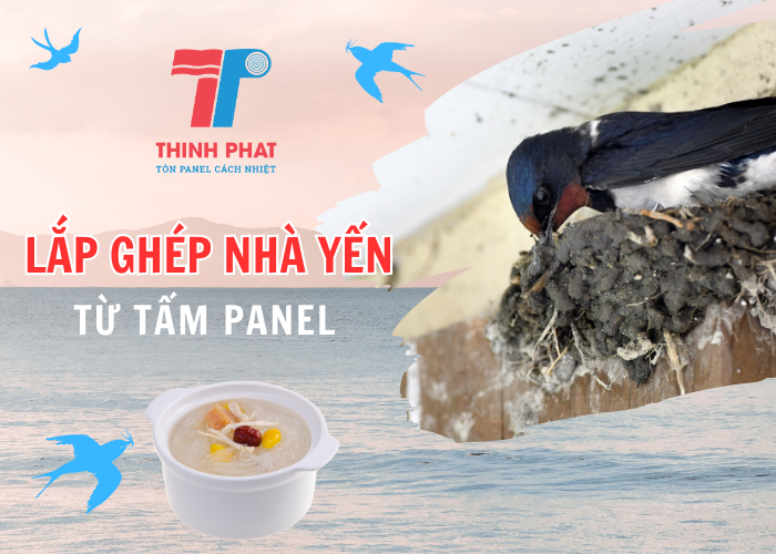 lắp ghép nhà yến từ tấm panel