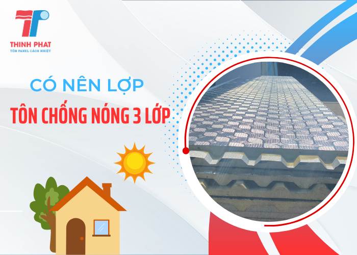 tôn chống nóng 3 lớp