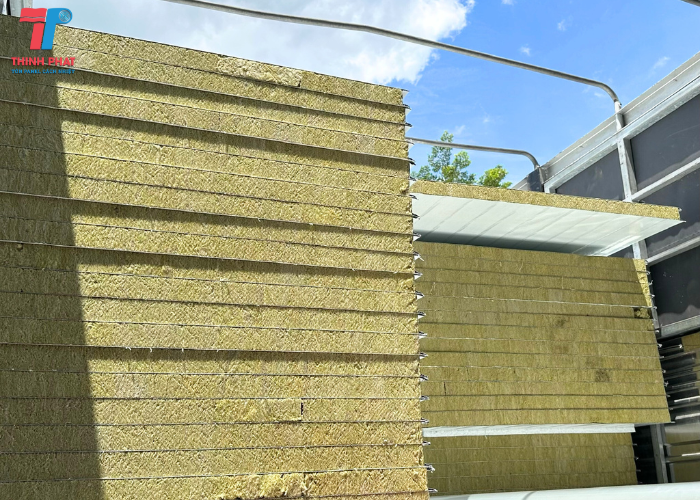 báo giá tấm panel Rockwool tháng 9 7