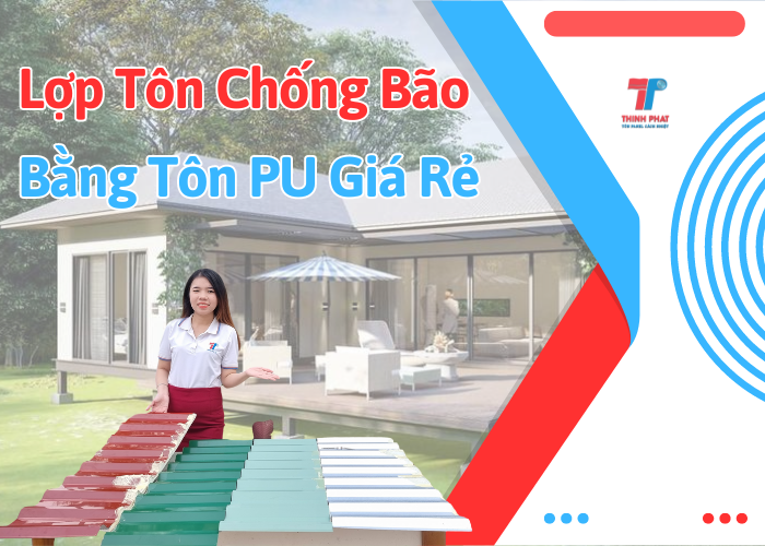 lợp tôn chống bão