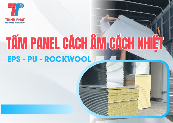 tấm panel cách âm cách nhiệt 