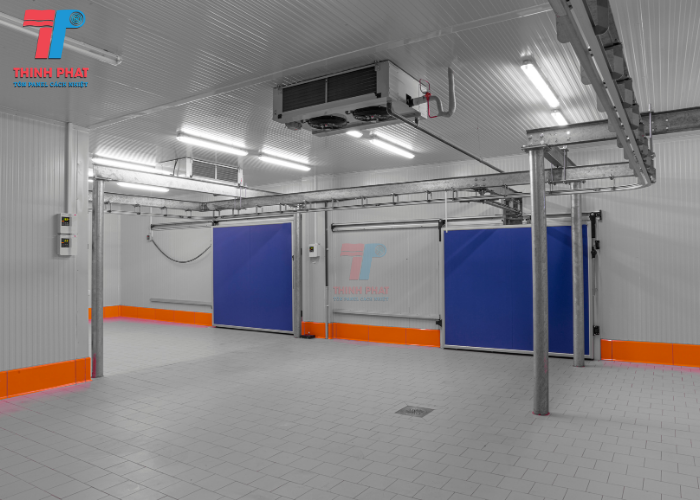 tấm PU cách nhiệt kho lạnh, phòng sạch 2