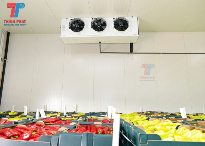 tấm PU cách nhiệt kho lạnh, phòng sạch 3