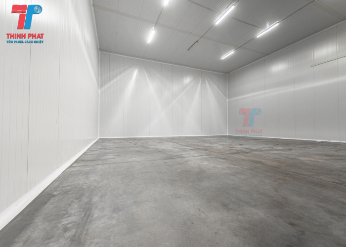 tấm PU cách nhiệt kho lạnh, phòng sạch 4