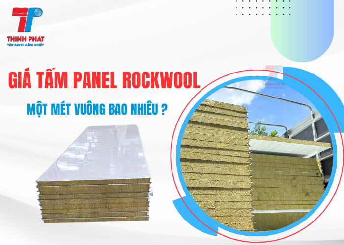 giá tấm panel Rockwool