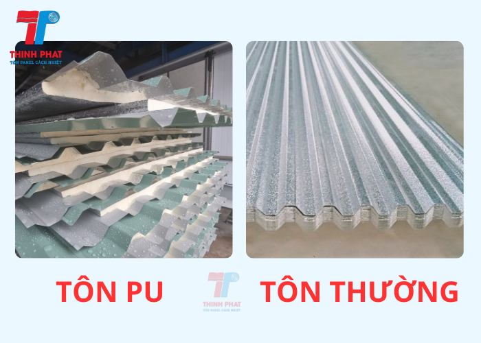 tấm mái lợp tôn PU chống nóng 7