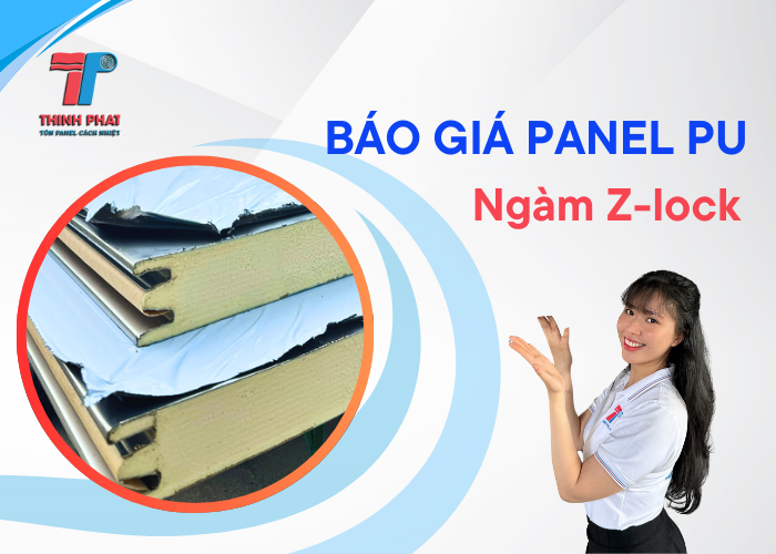 tấm panel PU ngàm Z-lock