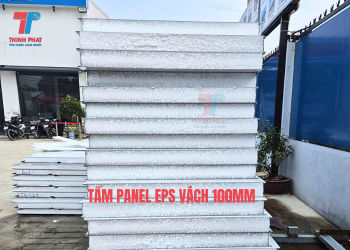 tấm panel EPS vách 100mm 9