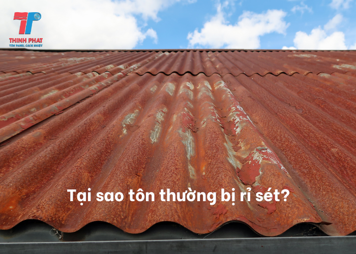 tôn bị rỉ sét 2