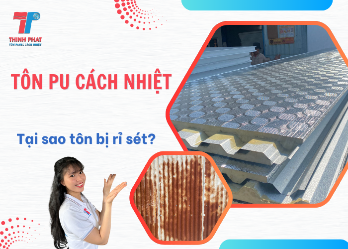 tôn bị rỉ sét