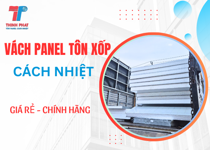 vách panel tôn xốp cách nhiệt