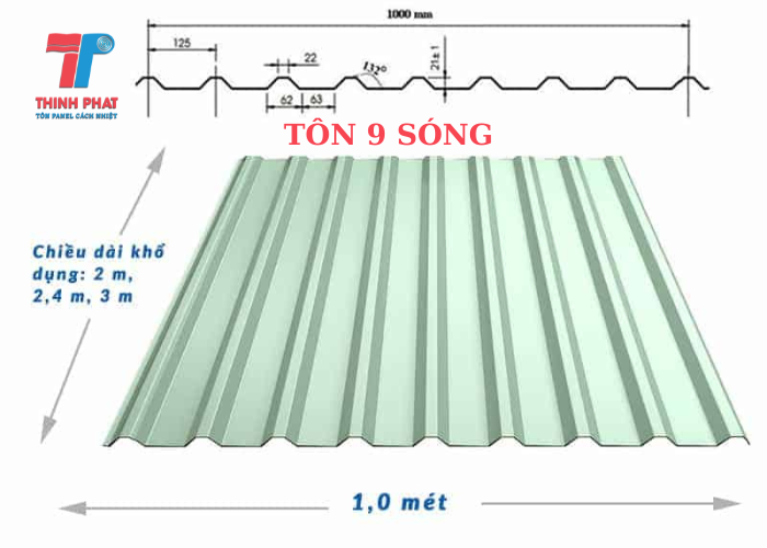 chống nóng cho mái tôn 11