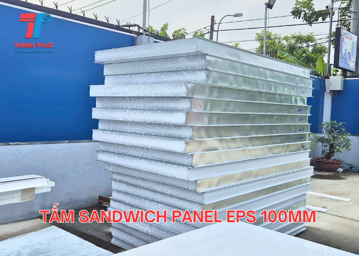 tấm sandwich panel 100mm 3