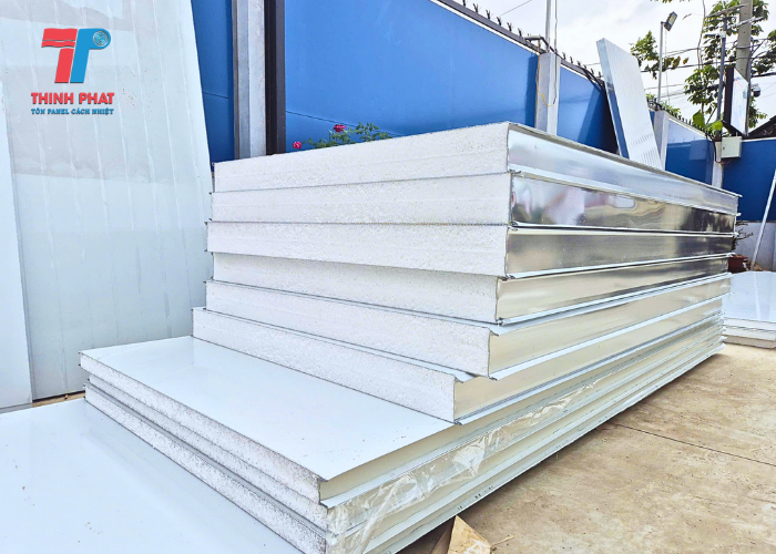 tấm sandwich panel 100mm 4