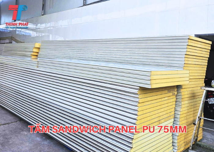 tấm Sandwich Panel 75mm 3