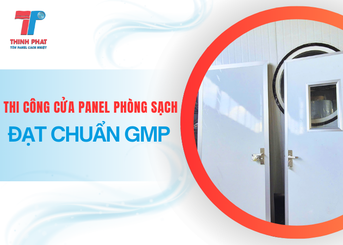 thi công của panel phòng sạch