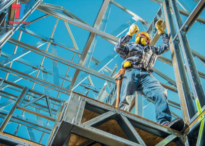 cách làm nhà tiền chế 12