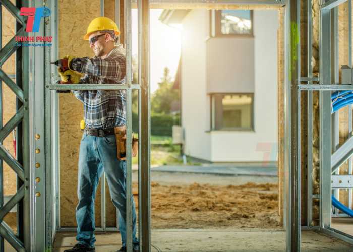 cách làm nhà tiền chế 5