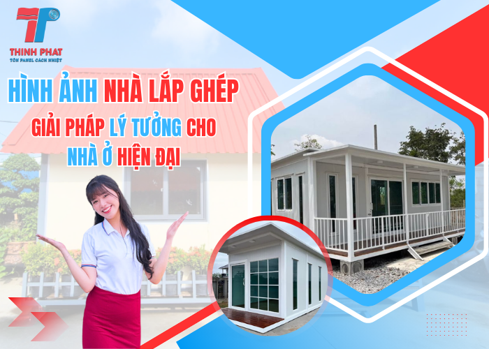hình ảnh nhà lắp ghép