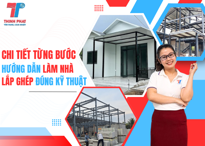 hướng dẫn làm nhà lắp ghép