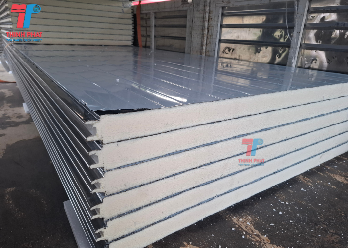 tấm panel PU inox 1