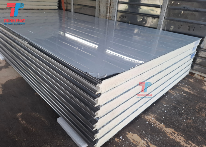 tấm panel PU inox 2