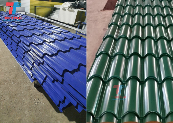 tôn cách nhiệt sóng ngói 2