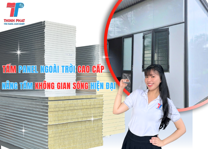 tấm panel ngoài trời