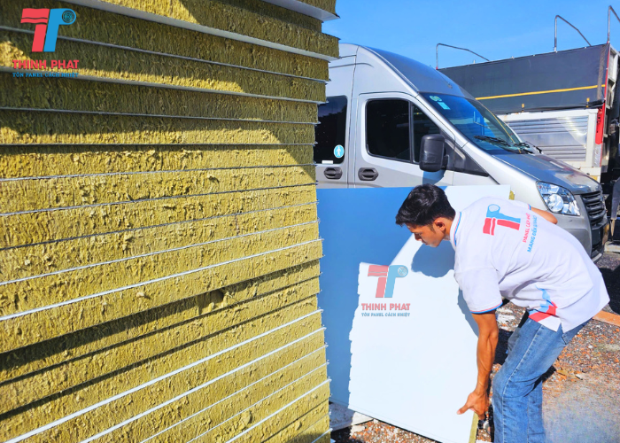 giá panel rockwool tháng 8 6