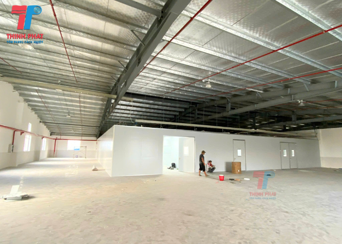 nhà xưởng bằng tấm panel 6