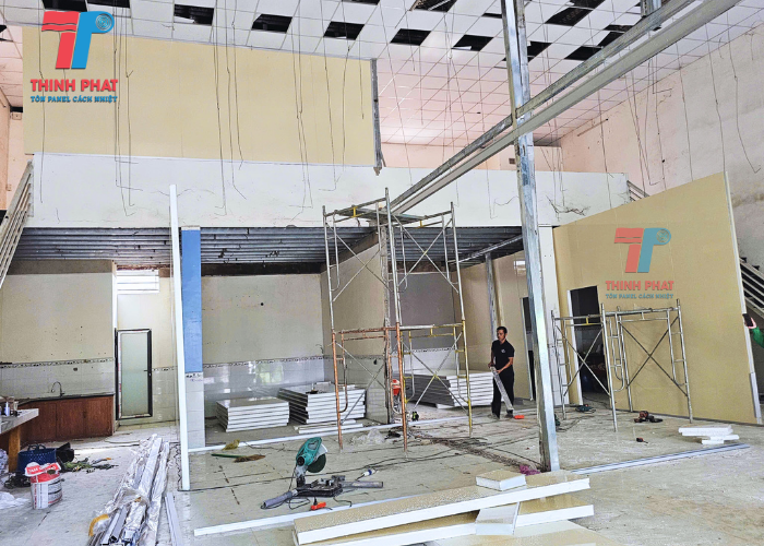 cải tạo nhà xưởng bằng panel 3