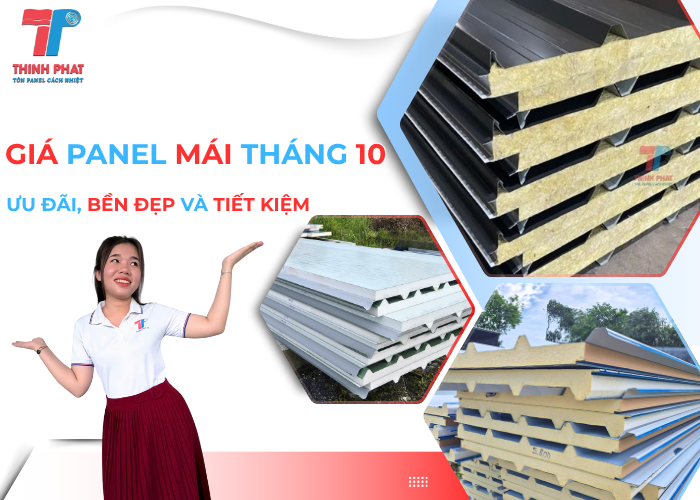 giá panel mái tháng 10