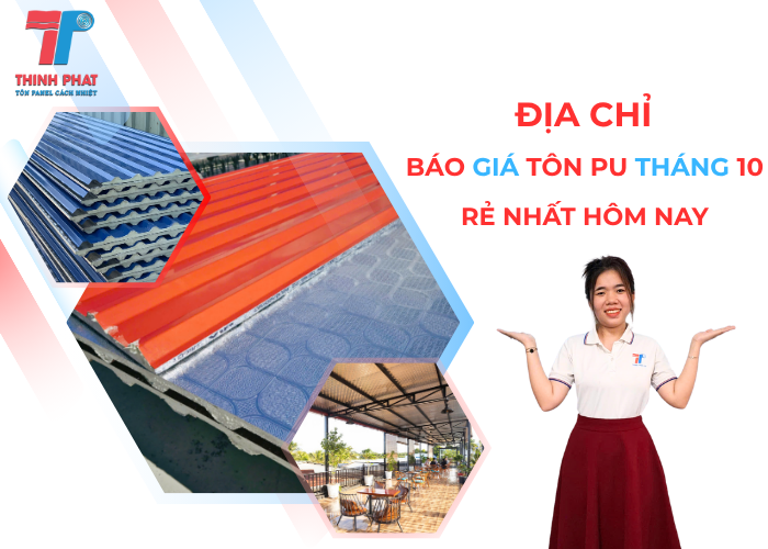 giá tôn PU tháng 10