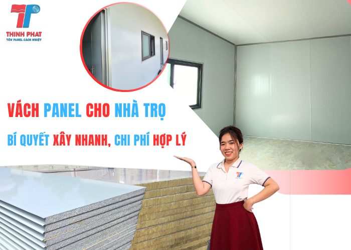 vách panel cho nhà trọ