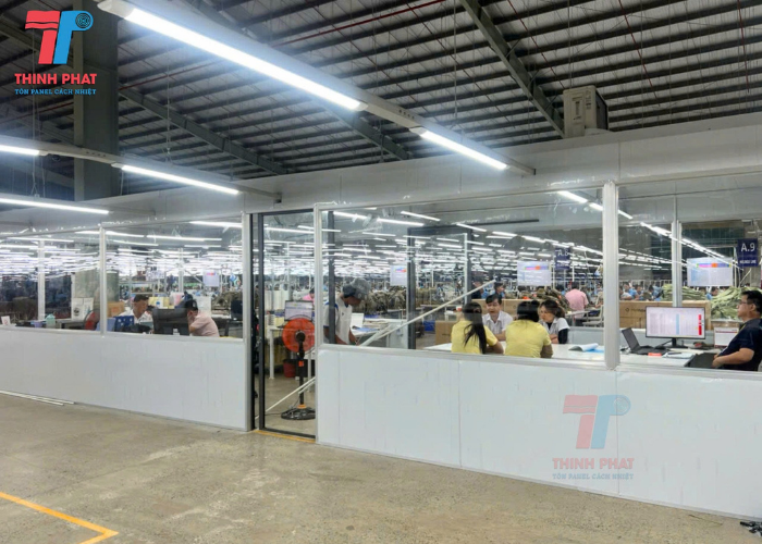 vách panel tại Cà Mau 3