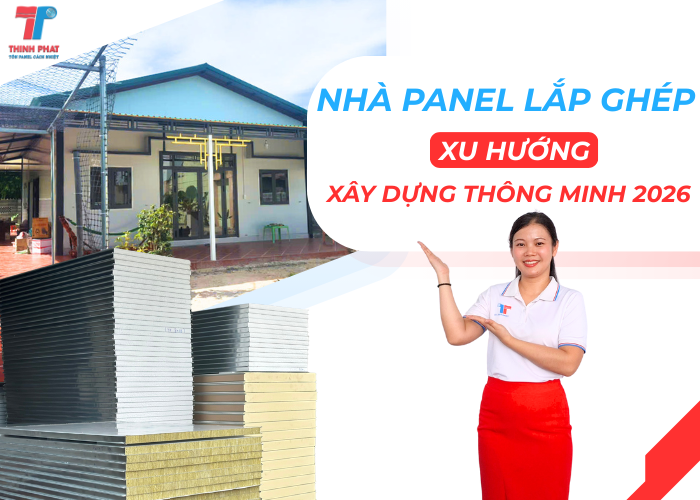 nhà panel lắp ghép