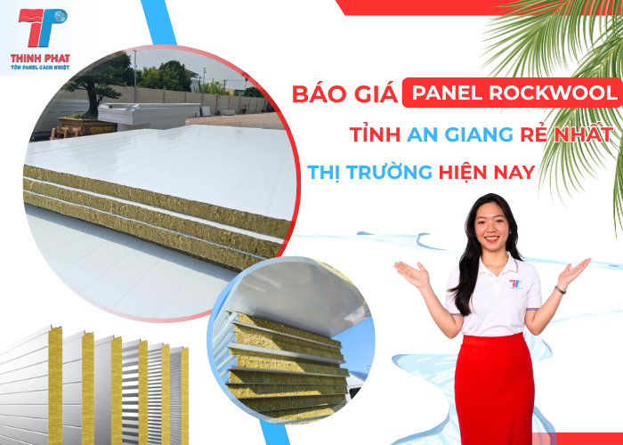 panel Rockwool tỉnh An Giang