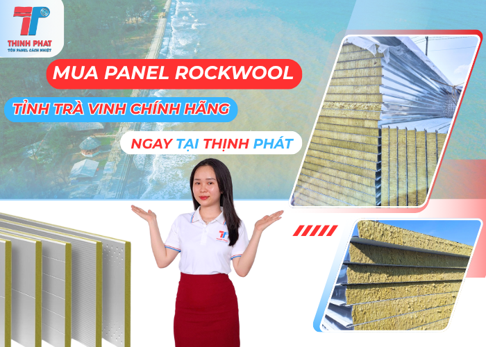 panel Rockwool tỉnh Trà Vinh