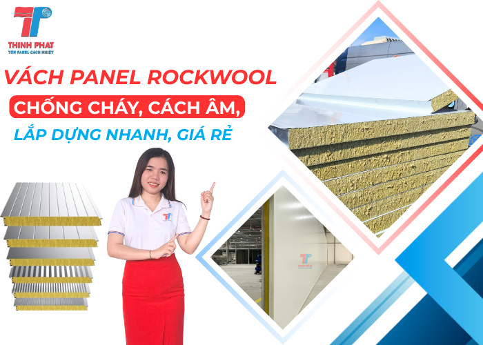 vách panel Rockwool
