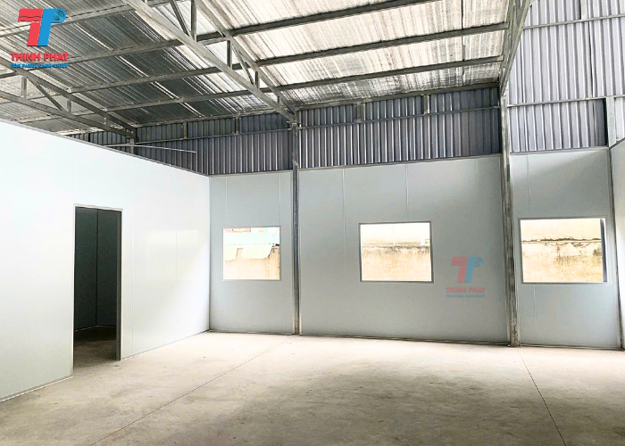 Nhà xưởng panel lắp ghép 2