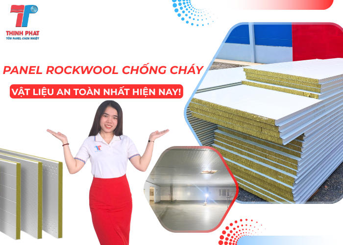 panel Rockwool chống cháy