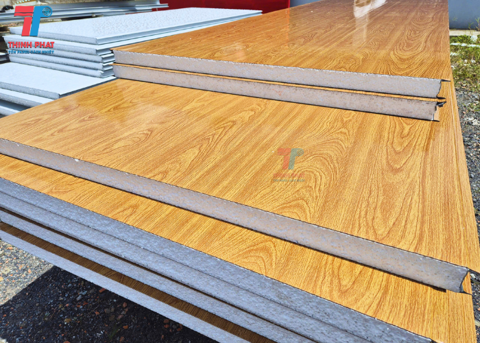 panel vách vân gỗ 1