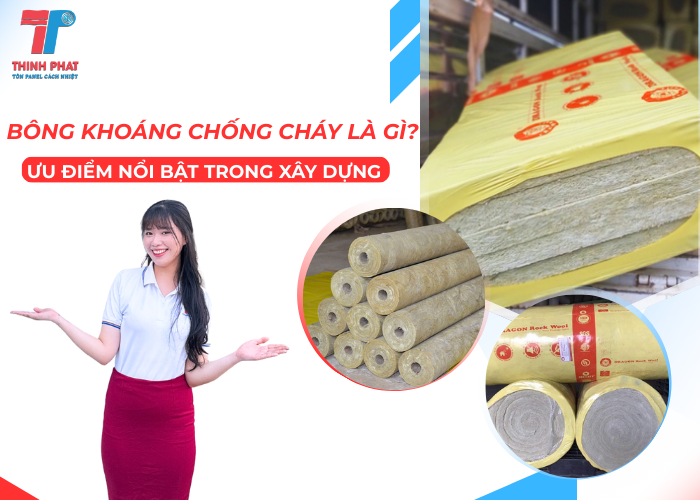 bông khoáng chống cháy
