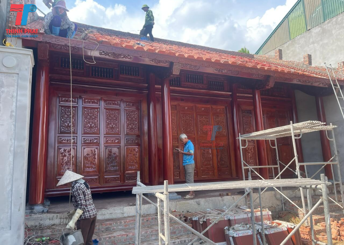 tấm panel màu gỗ 2