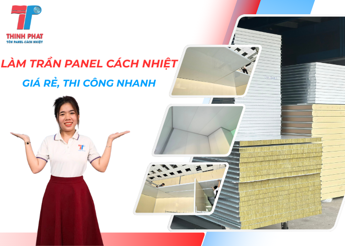 làm trần panel