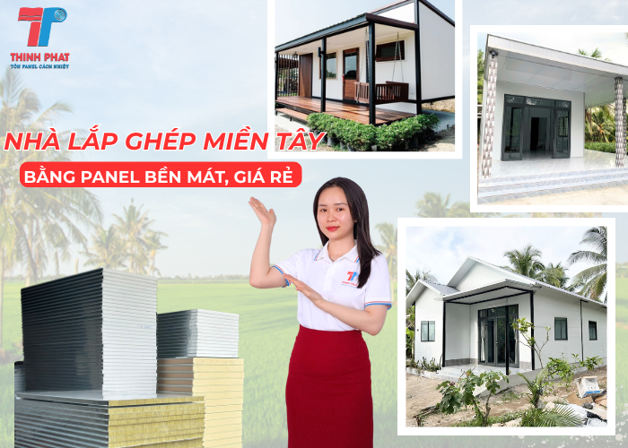 nhà lắp ghép miền tây