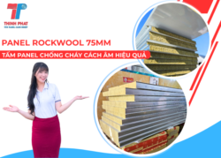 panel Rockwool 75mm