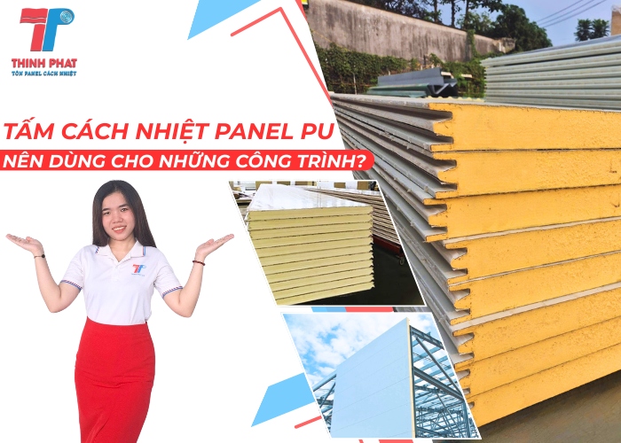 tấm cách nhiệt panel pu